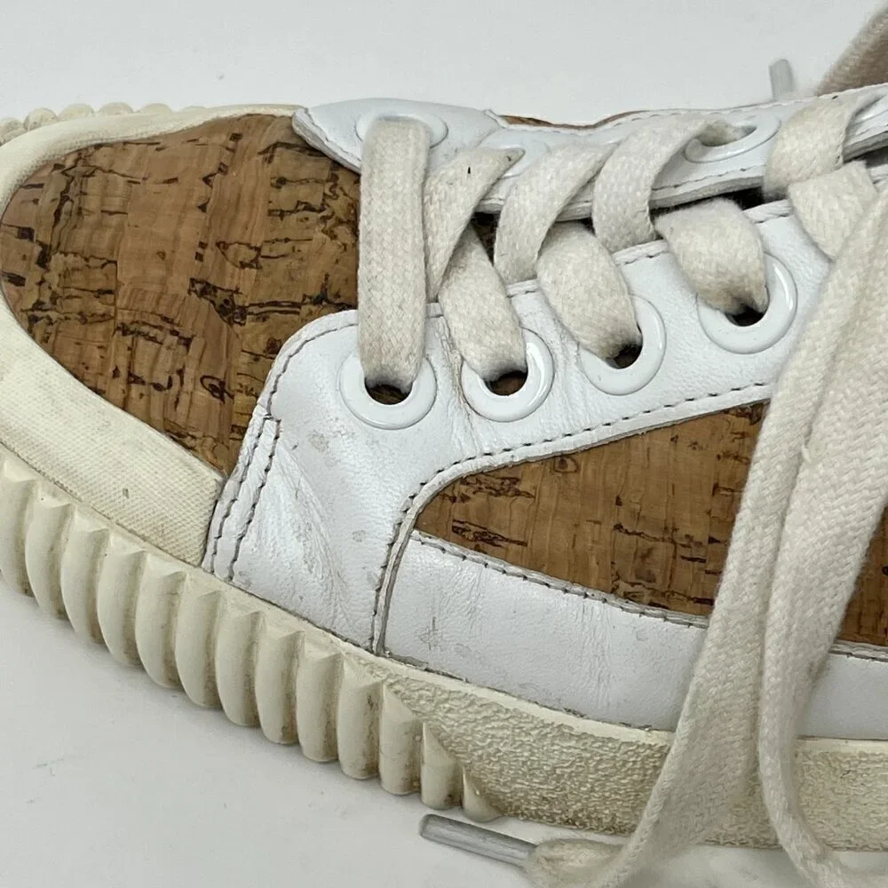 Veronica Beard 'Parise' cork sneakers 8M women white